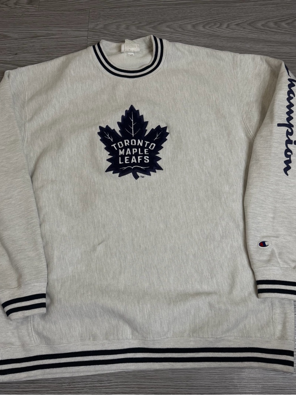 Vintage 90s Toronto Maple Leafs Champion Reverse Weave Pullover Sz XL Mens
